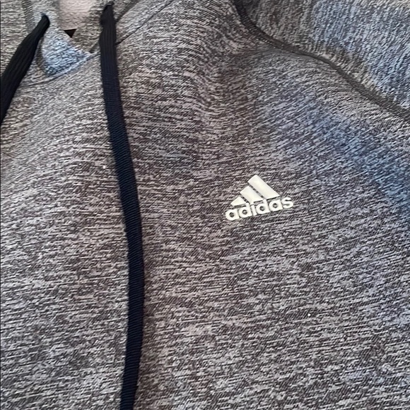 Adidas Grey Hoodie - Picture 2 of 3